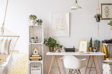 Boho-Office-Decor