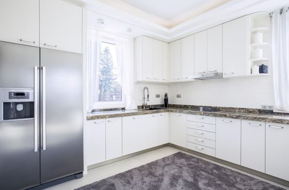 The Best Appliances and Materials for a Modern White Kitchen Makeover